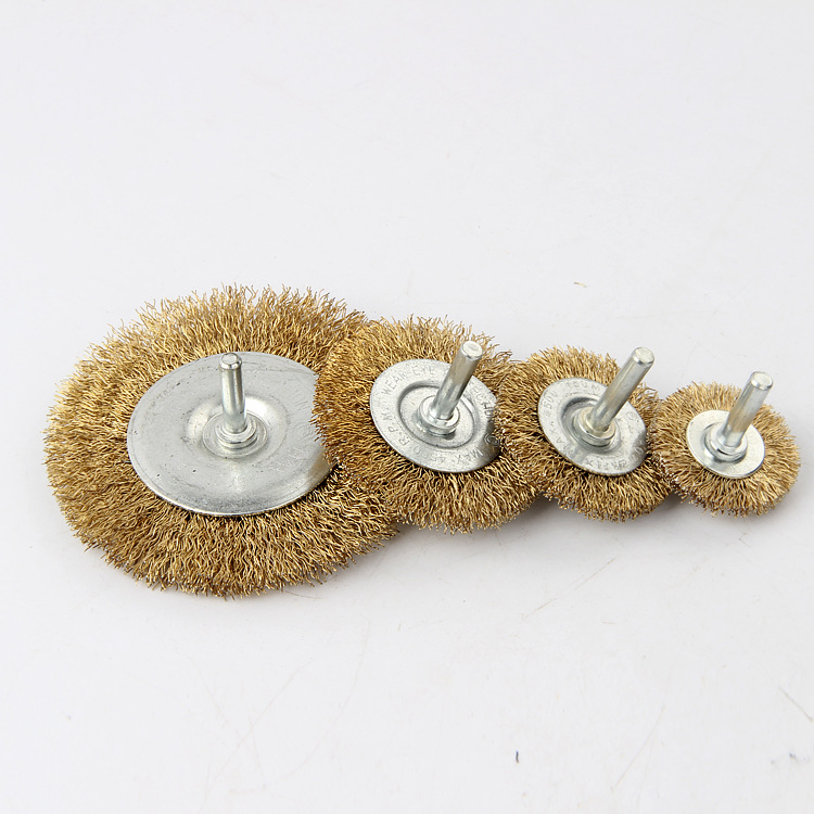 Мини щетки для полировки и чистки из латуни и нержавеющей стали