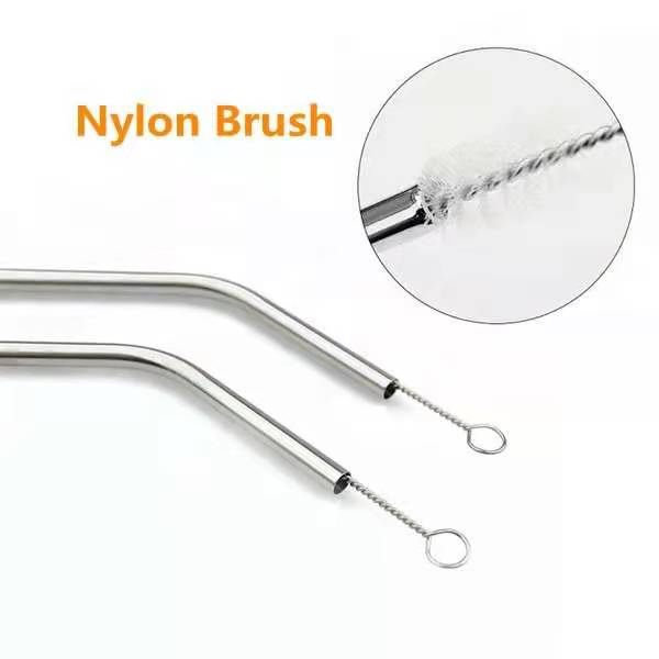 Food Grade Drinking Water Boba Cup Bubble Tea 12mm Stainless Steel Straw