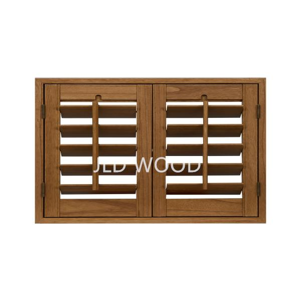 Horizontal Louver Window Plantation Shutters