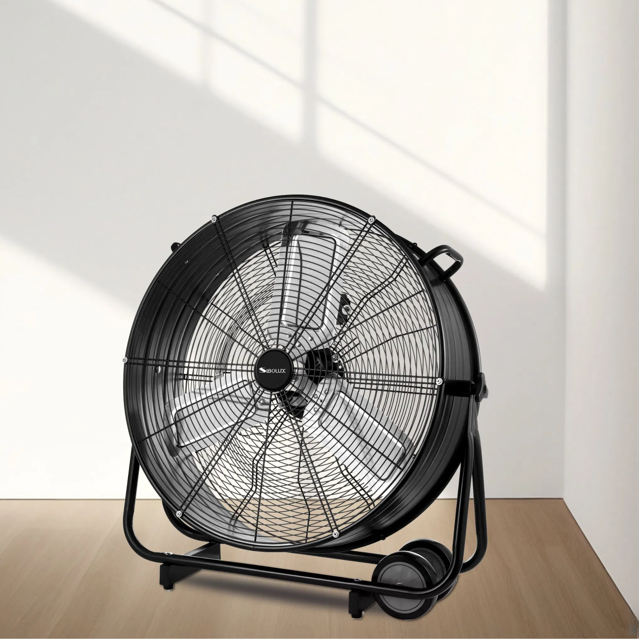 Wholesale-Customized Industrial Pedestal-Fan Household Large Floor Standing-Fan Big-Fan Ventilateur 30-Inch Drum-Fan