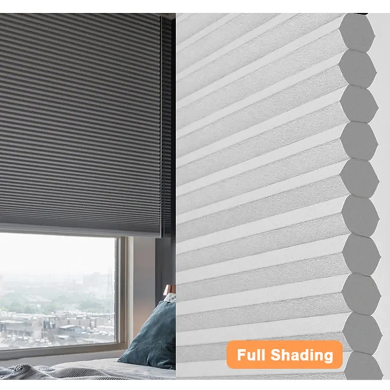Cellular Shades Cordless Honeycomb Blinds Blackout Cellular Blinds for Indoor Windows