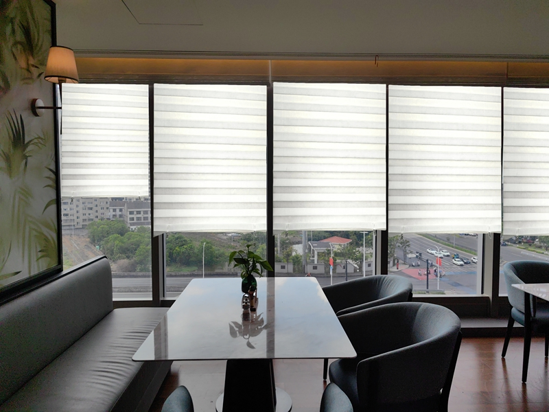 Lazy-Person's Paper Curtains That Require No Cleaning Sticker-Type and Can Be Cut