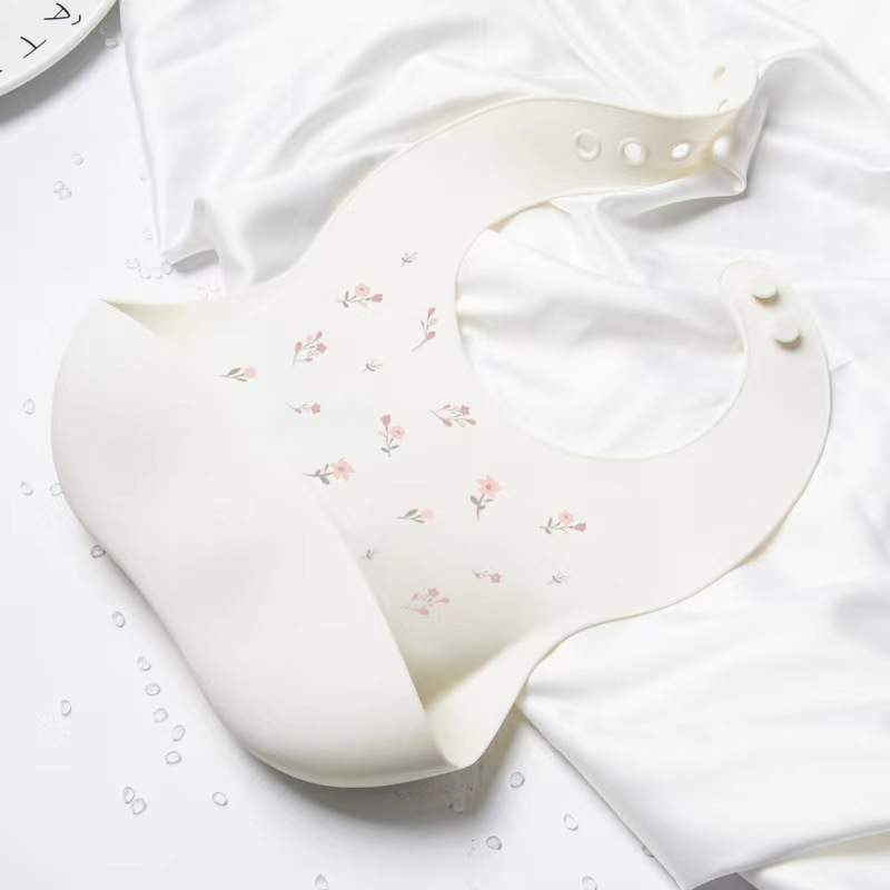 Baby Weaning Feeding Silicone Bib