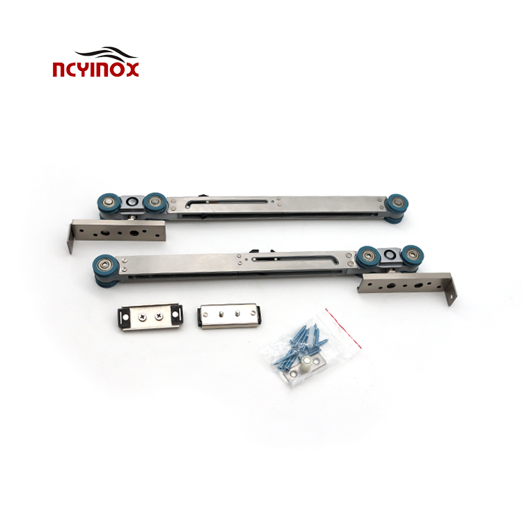 Gorgeous Sliding Wheel Stainless Steel Sliding Gate Hardware System Wooden Fittings Sliding Door Roller