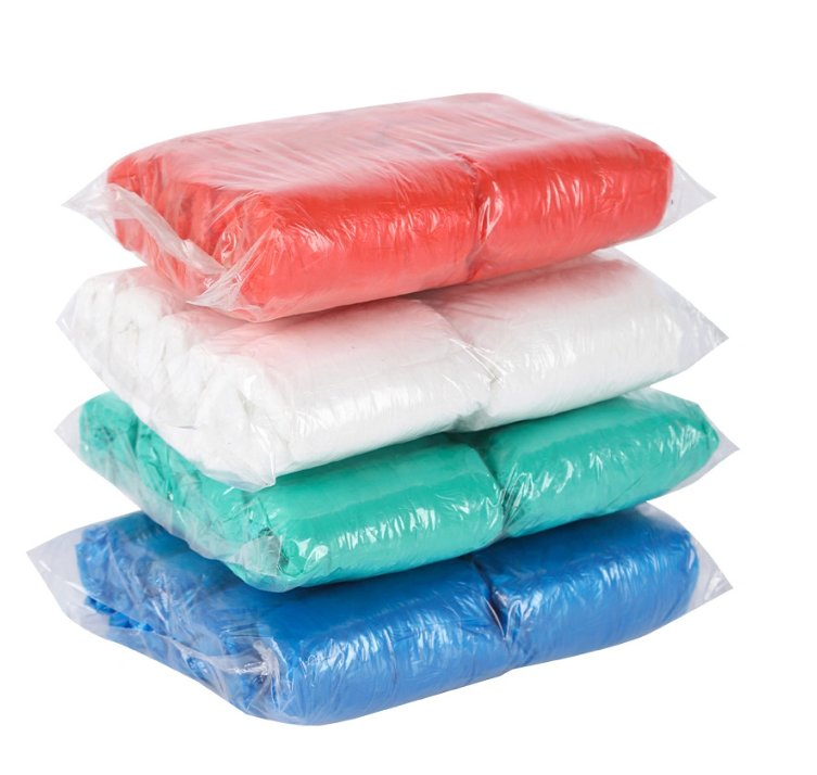 Disposable Red Sleeve Cover PE Plastic Arm Cover Waterproof Oversleeves 22*46cm or Customized