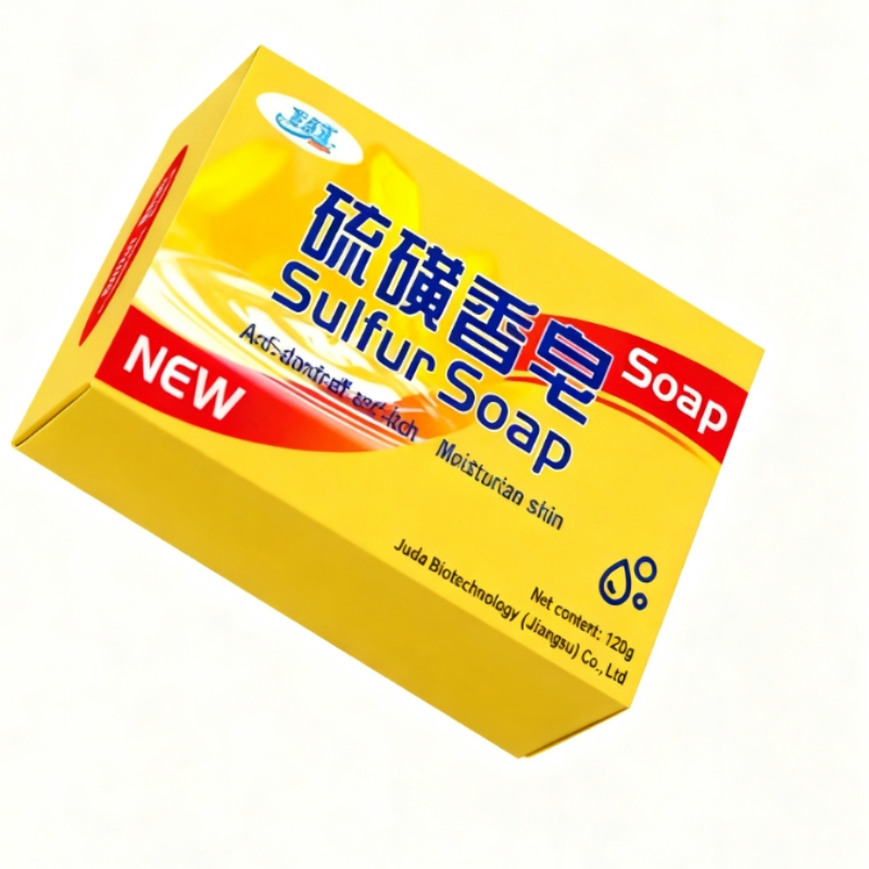 Sulfur-Enriched Chinese Bath Soap Promotes Healthy Skin Cleansing