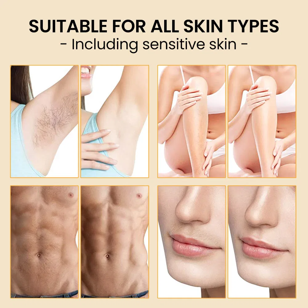 Natural Hair Removal Cream Painless Fast Depilatory Cream Stop Hair Growth