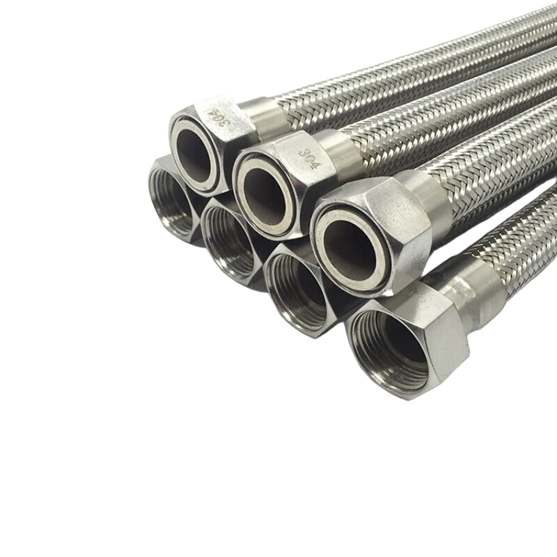 High Quality Flexible Stainless Steel Braided PTFE Hydraulic Hose