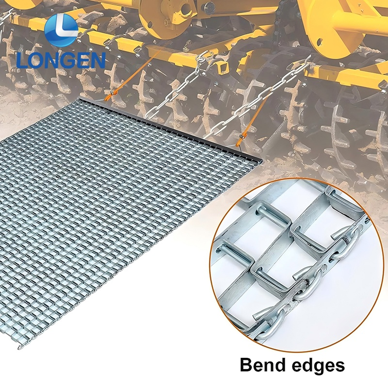 Galvanized Steel & Stainlesssteel Flexible Drag Mat