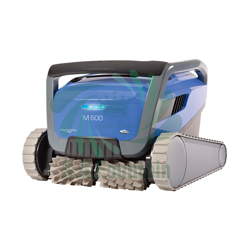 Swimming Pool Dolphin Vacuum Cleaner Robot Automatic Suction Wall Climbing Robotic