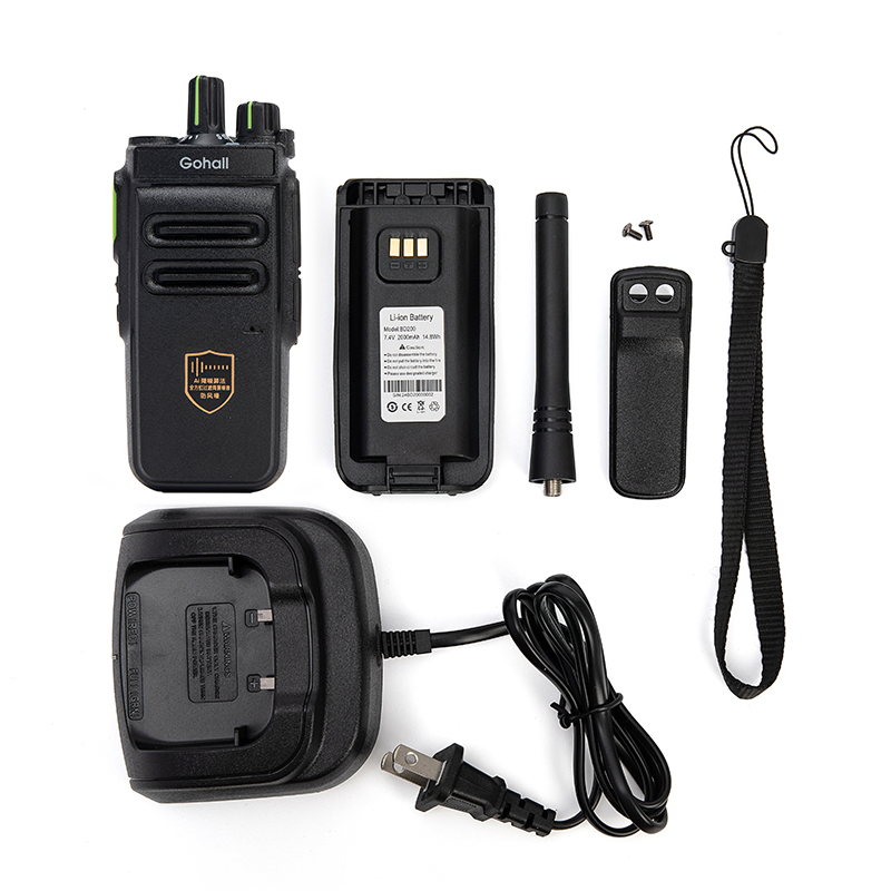 Портативная рация D-366M цифровая, 16 каналов