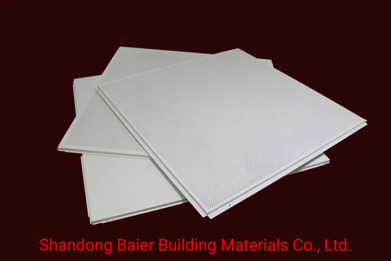 Baier Suspended Metal Aluminum Ceiling Tiles for Office Decoration