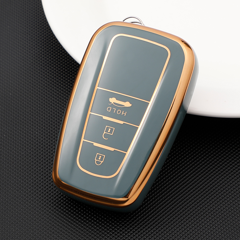 TPU мягкий пластиковый чехол для ключа Toyota