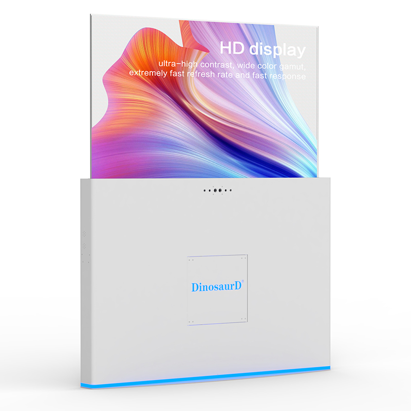 Напольный прозрачный OLED дисплей высокой четкости