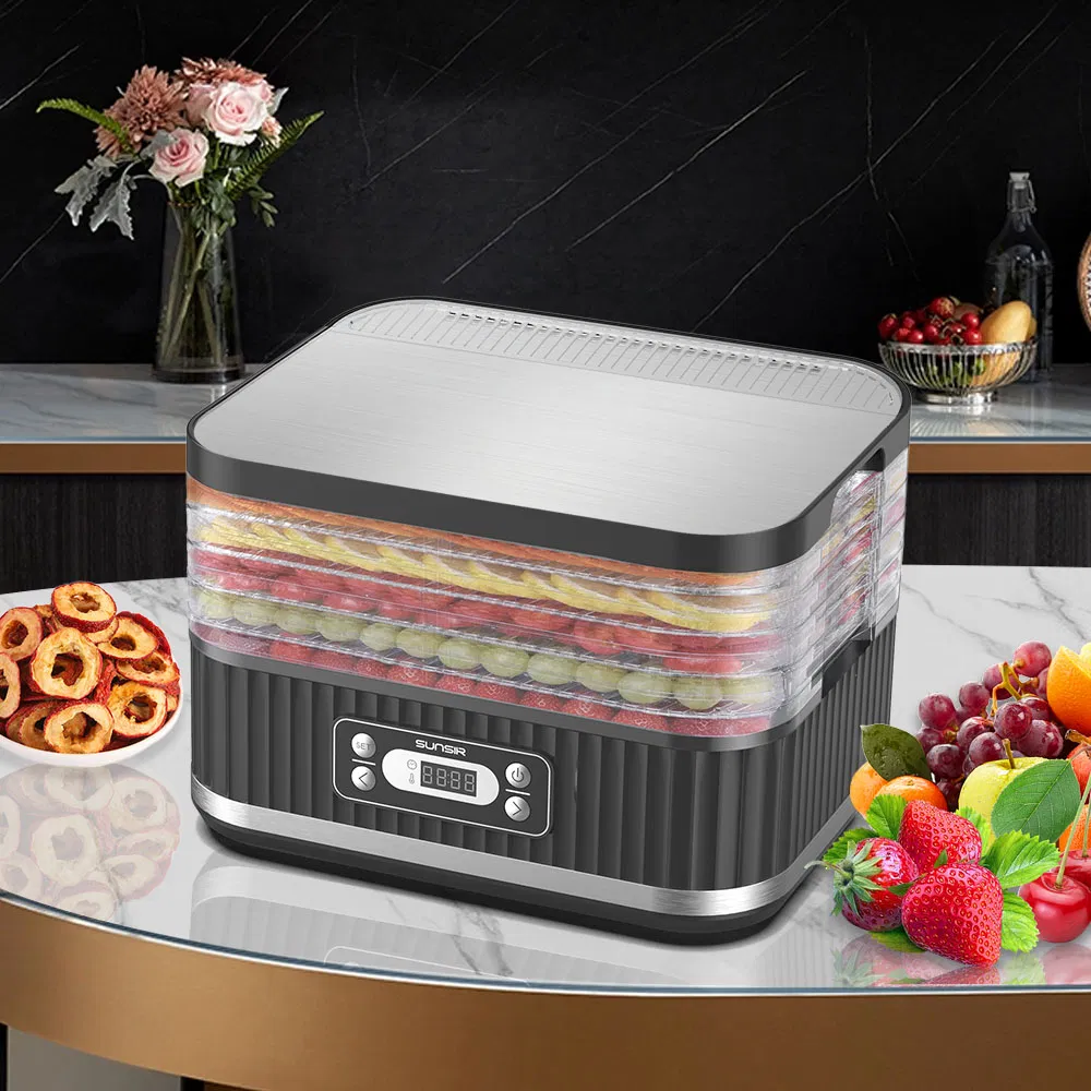 Premium LED Digital Dehydrator with 72-Hour Timer and Safety Features