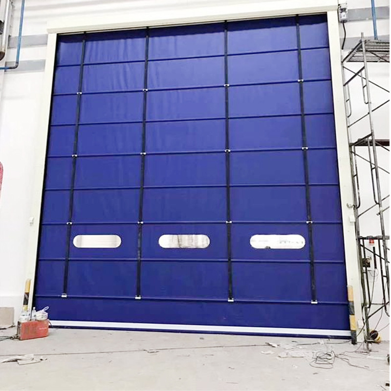 Durable Aluminum Alloy Roll-up Door with Wind Resistance