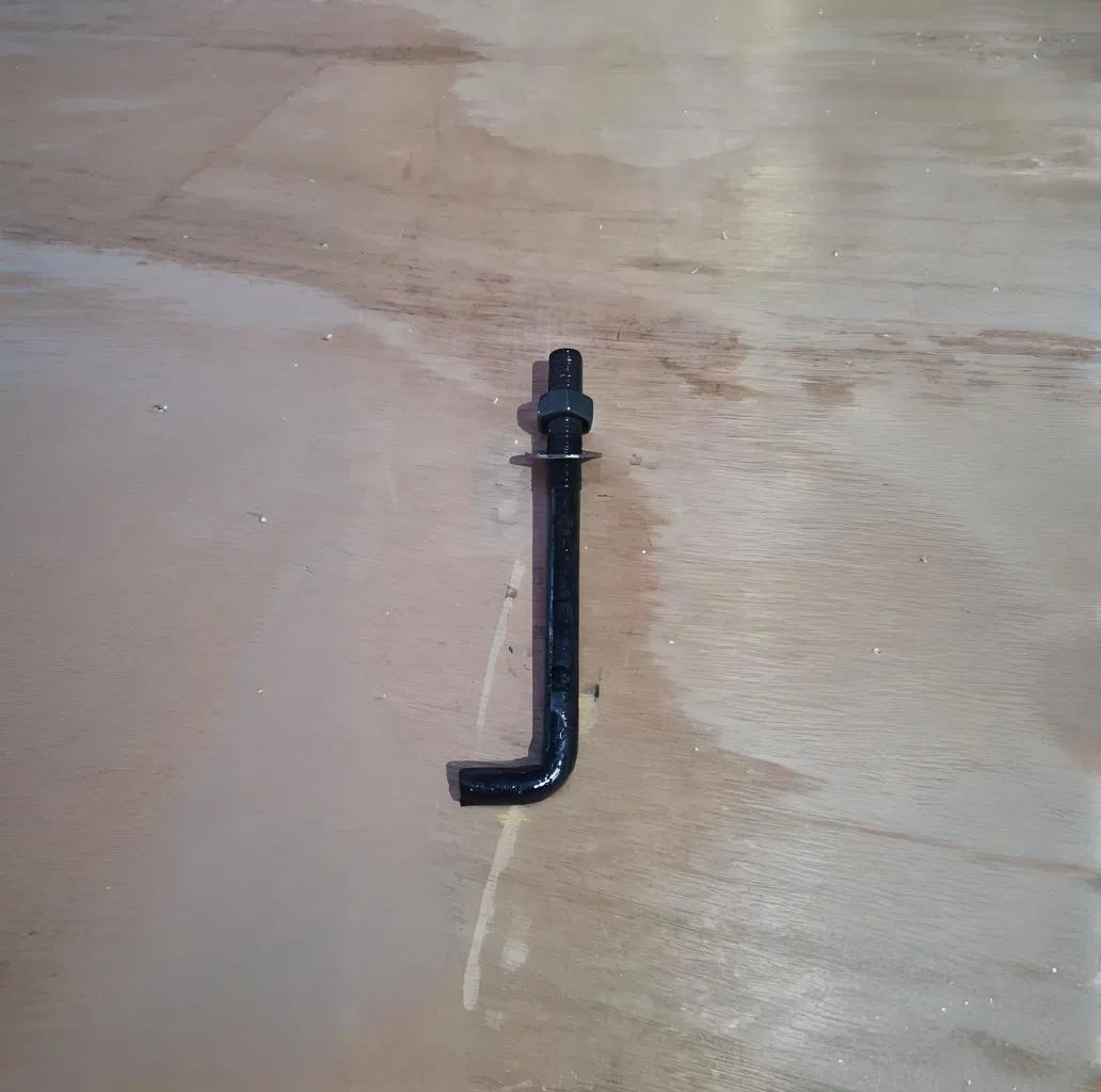 High Strength Galvanized Anchor Bolt / Foundation Bolt with Detached Hex Nut