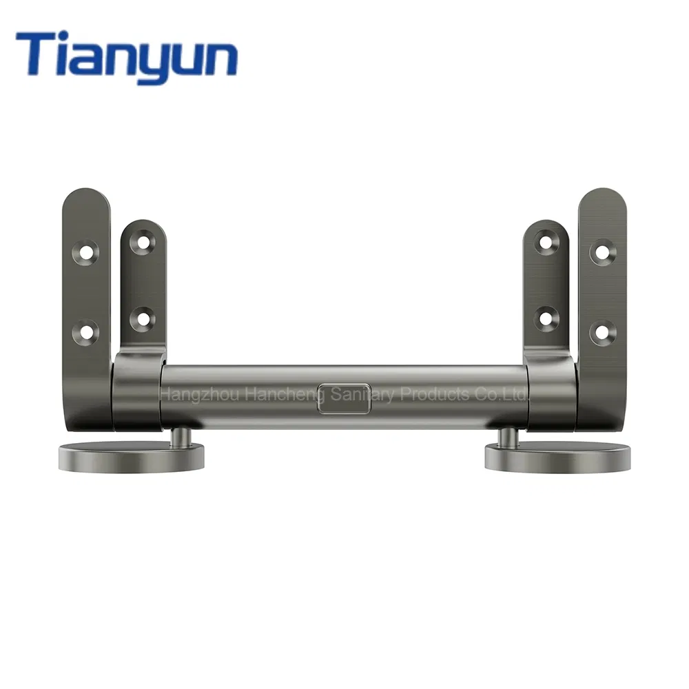 High Torque Rotary Damper Stainless Steel One Button Metal Toilet Seat Hinge