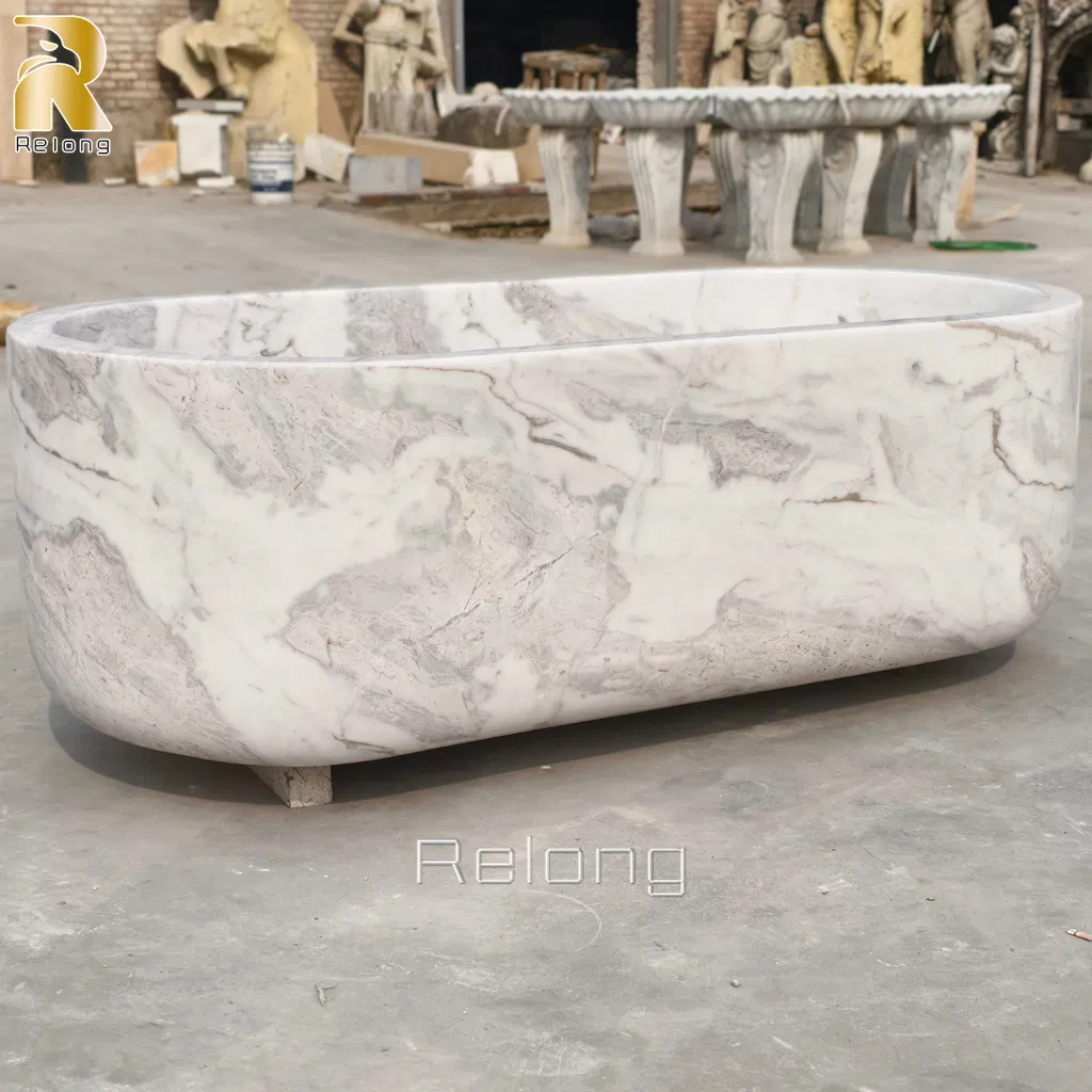 Мраморная ванна фристандинг на заказ