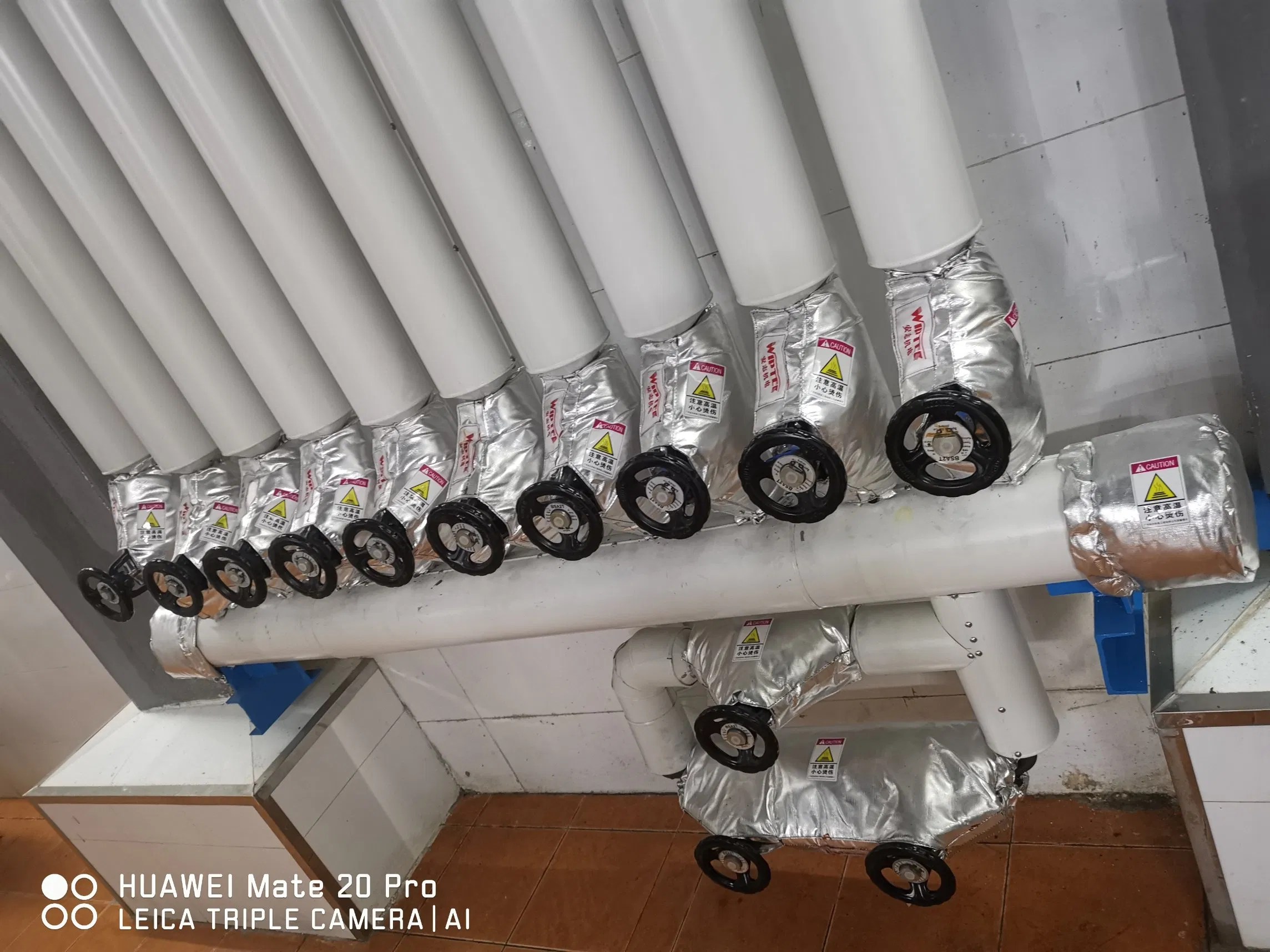 Silicone Coating Cloth Insulation Cover of Globe Valve