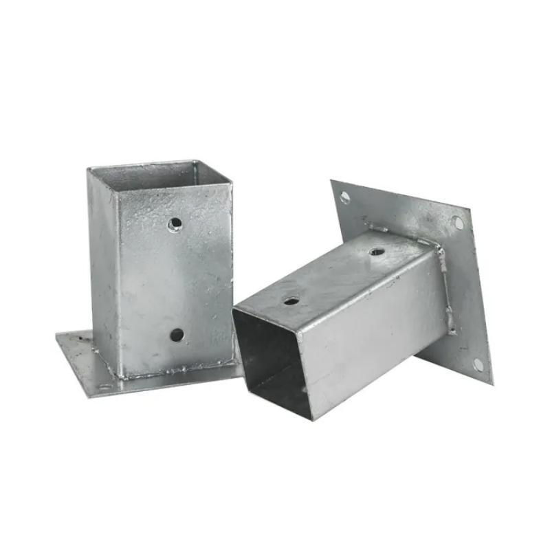 Galvanized Fence Post Anchors Support