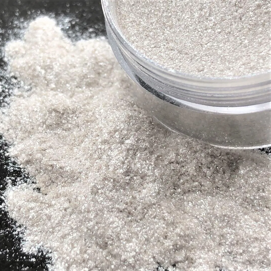 Pearlescent Pigments P663 Starlight Pearl White for Coating Plastic 163 Rutile Fine Silver Paint Building Coating