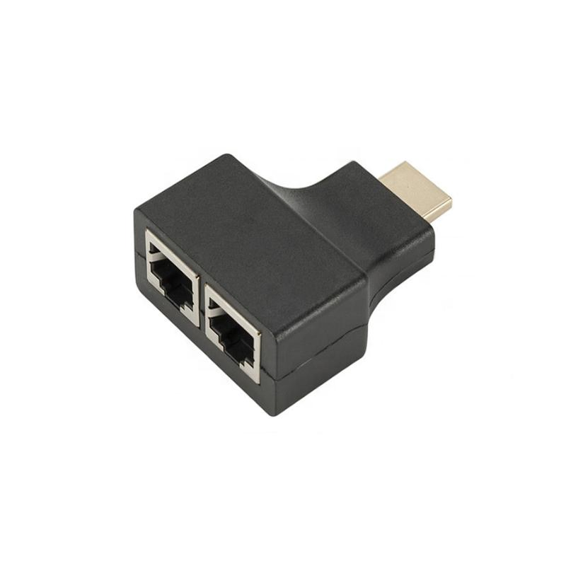 HDMI-удлинитель с Ethernet 30м, конвертер HDMI в AV
