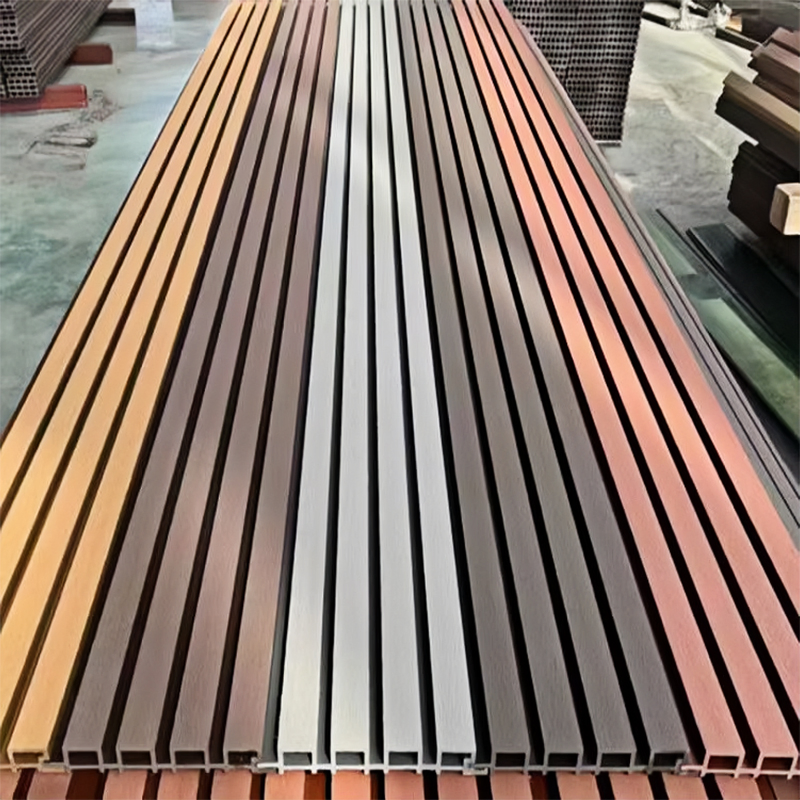 New Product Resistant to High Temperatures Moisture-Proof Outdoor WPC Wall Panel for Villa Building Exterior Wall Cladding