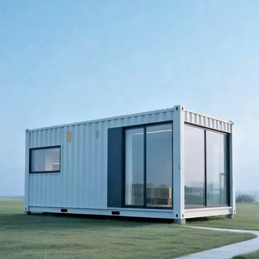 Foldable Steel Structure Container House-Quick Build & Easy Transport