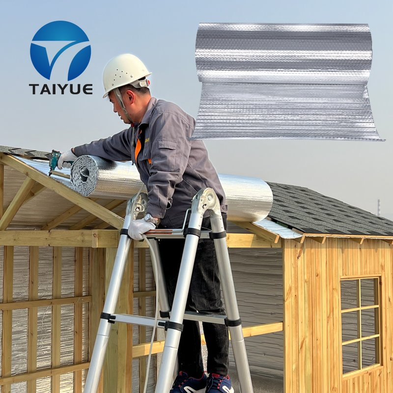 Wholesale Bubble Foil Insulation Radiant Barrier Thermal Insulation Cooler Insulation Material
