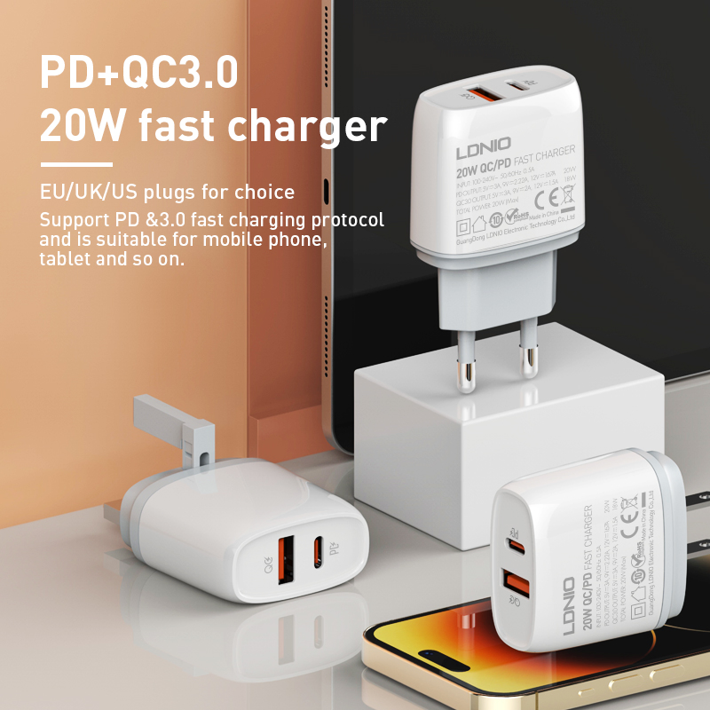 Ldnio Q229 QC3.0/QC4.0 Mobile Charger for International Buyers