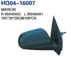 Сборочный узел электропривода бокового зеркала для Chevrolet Aveo 2007, OEM: 96648492/96648491/96458713/96458712