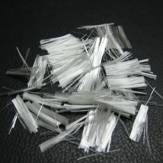 High Quality 3-48mm Polypropylene Fiber Concrete Crack Resistant Fiber