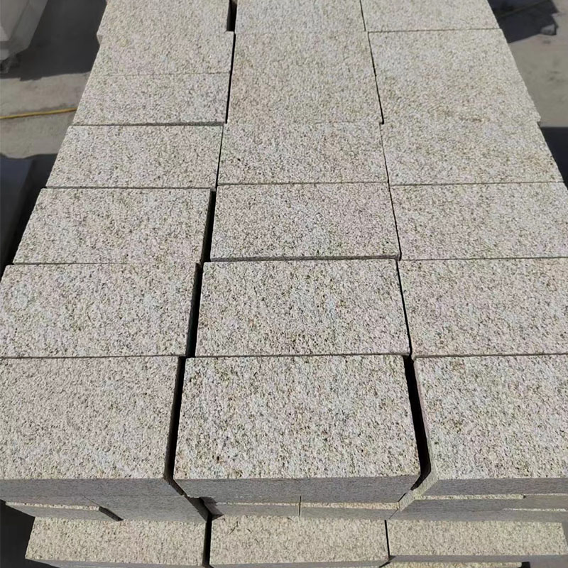 Bush Hammered G350 Rustic Yellow Granite Paver