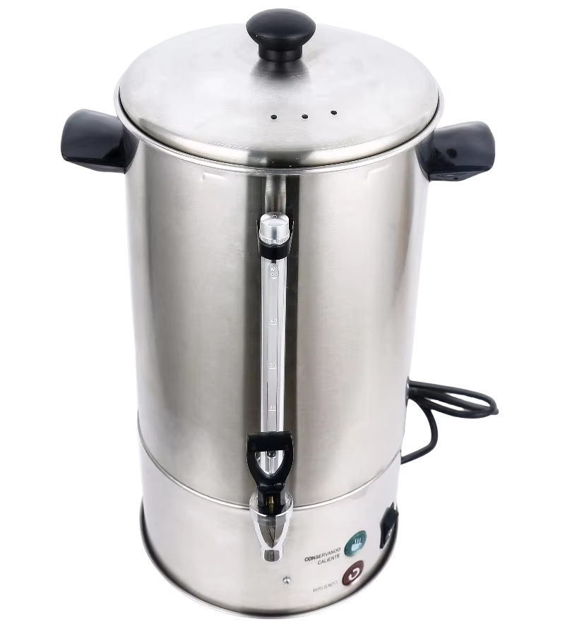 Electric Home Hot Water Urn with Handle Hot Water Boiler Coffee Urn