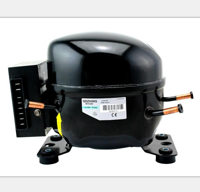 Portable DC Refrigerator with Hermetic Compressor for Travel Use