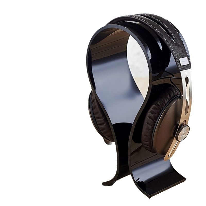 Organic Glass Headphone Stand Headphone Display Stand