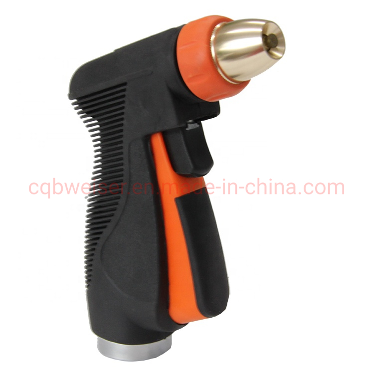 Garden Water Spray Gun Hose Nozzle Brass Cleaning Spray Gun