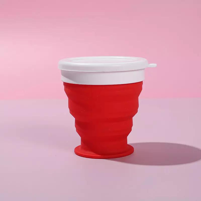 Складная силиконовая кружка для путешествий