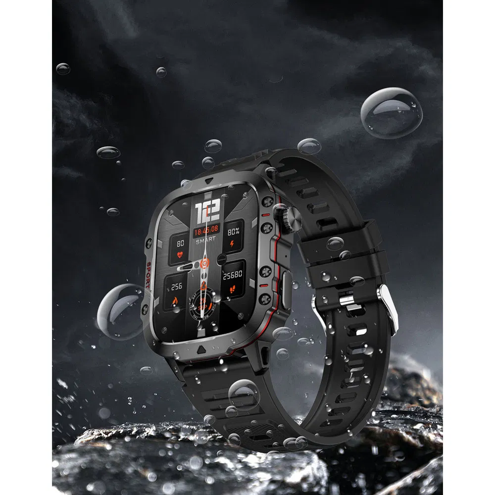 Умные часы с измерением пульса, SpO2 и отслеживанием сна