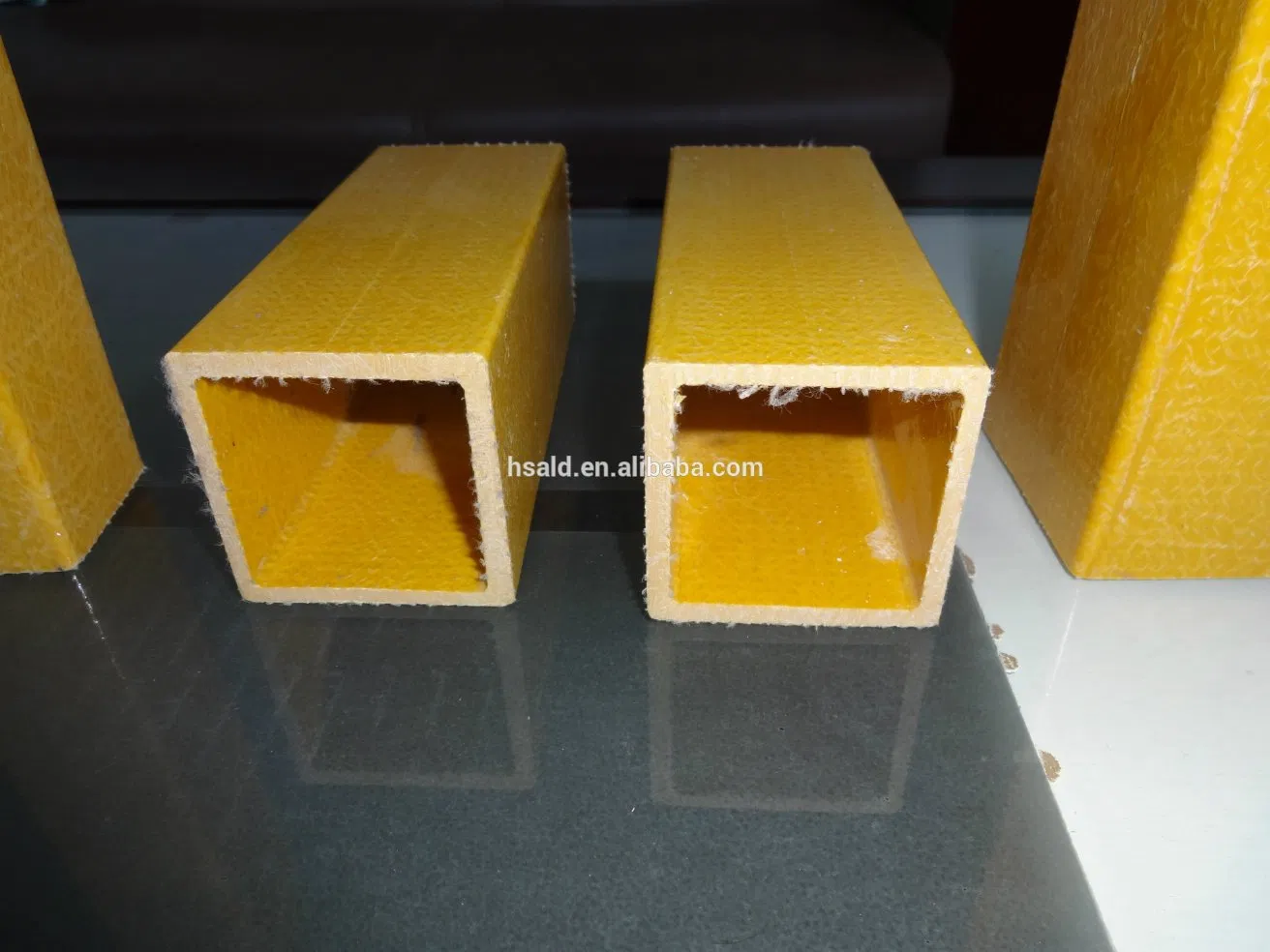 Composite Structural FRP Fiberglass Sections Tubes FRP GRP Pultrusion Fiberglass Profiles