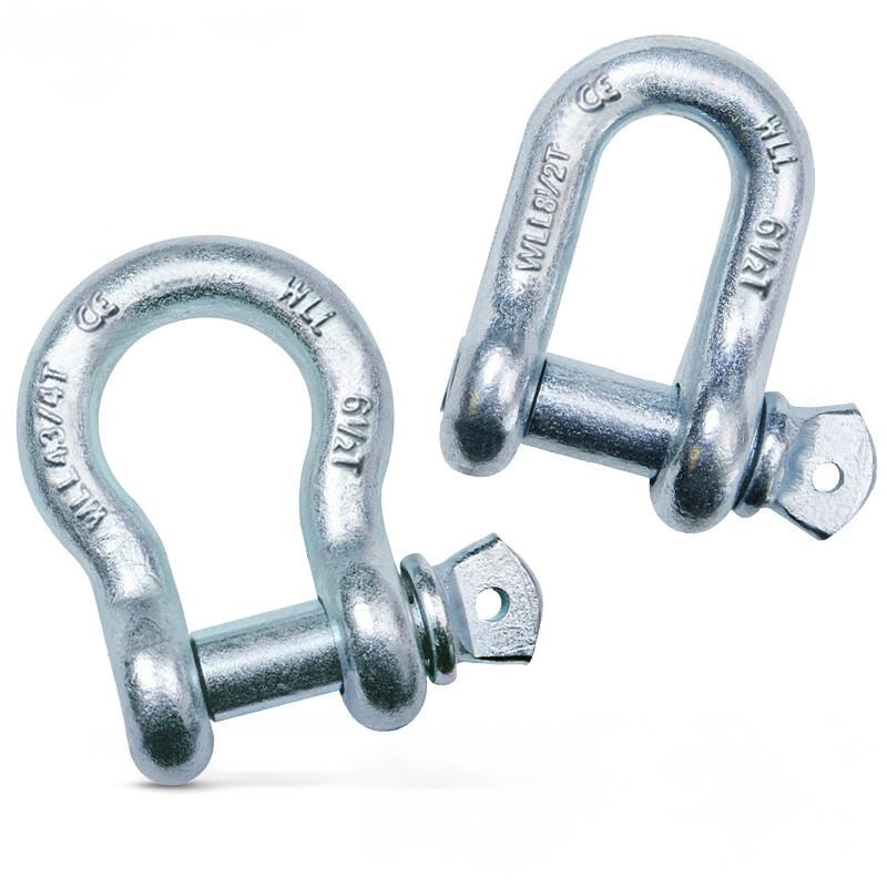 G2130 Shackle European Type Horseshoe-Shaped Shackles with Safety Bolt Pin