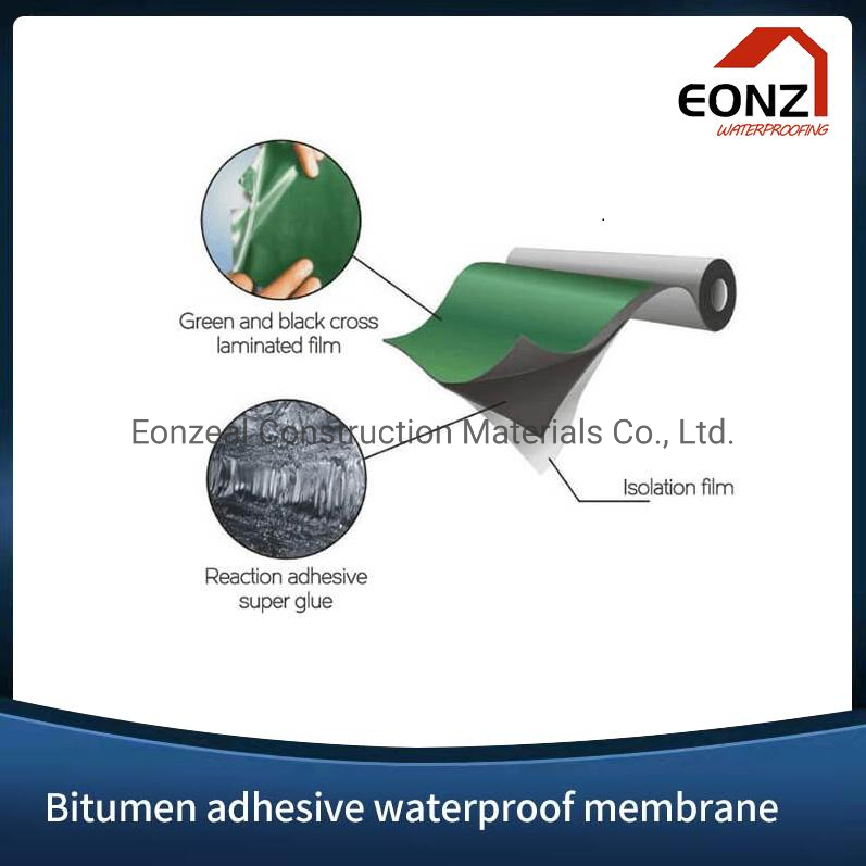 20% off High Tensile Strength Self-Adhesive Bitumen Waterproof Membrane