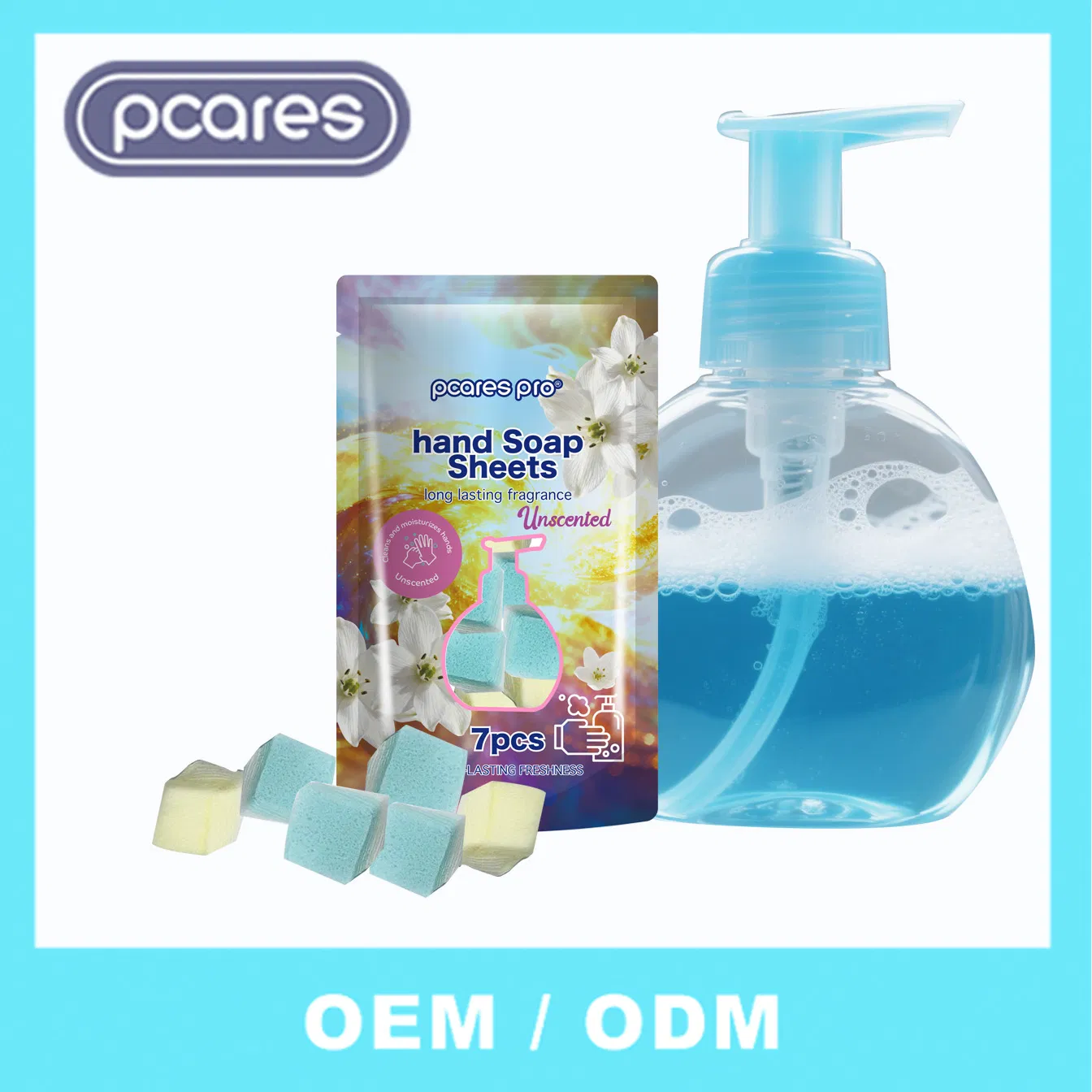 Travel Eco-Friendly Outdoor Cleaning Hand Sheet Hand Soap Paper Easy Dissolved Hand Washing Sheets