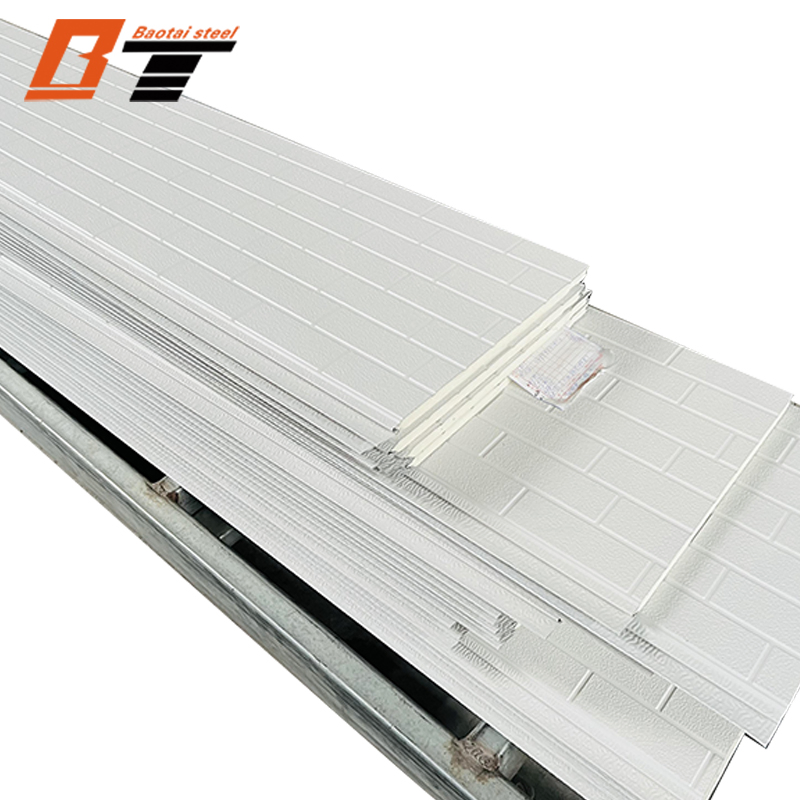 Factory Direct Supply PU Polyurethane Sandwich Panel, Insulated Sandwich Panel. EPS Rock Wool Sandwich Panel