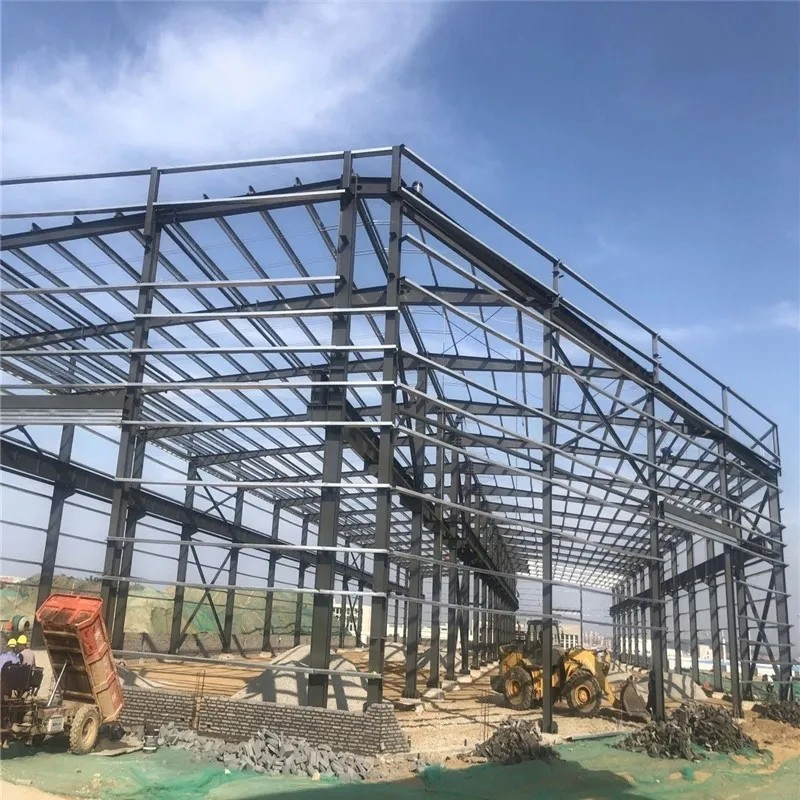China Made Light Steel Frame Factory Shed Metal Warehouse Structure