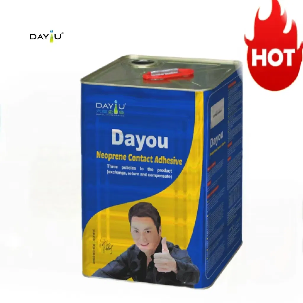 Good Heat Glue Waterproofing Neoprene Contact Adhesive Bonding for Interior Wood