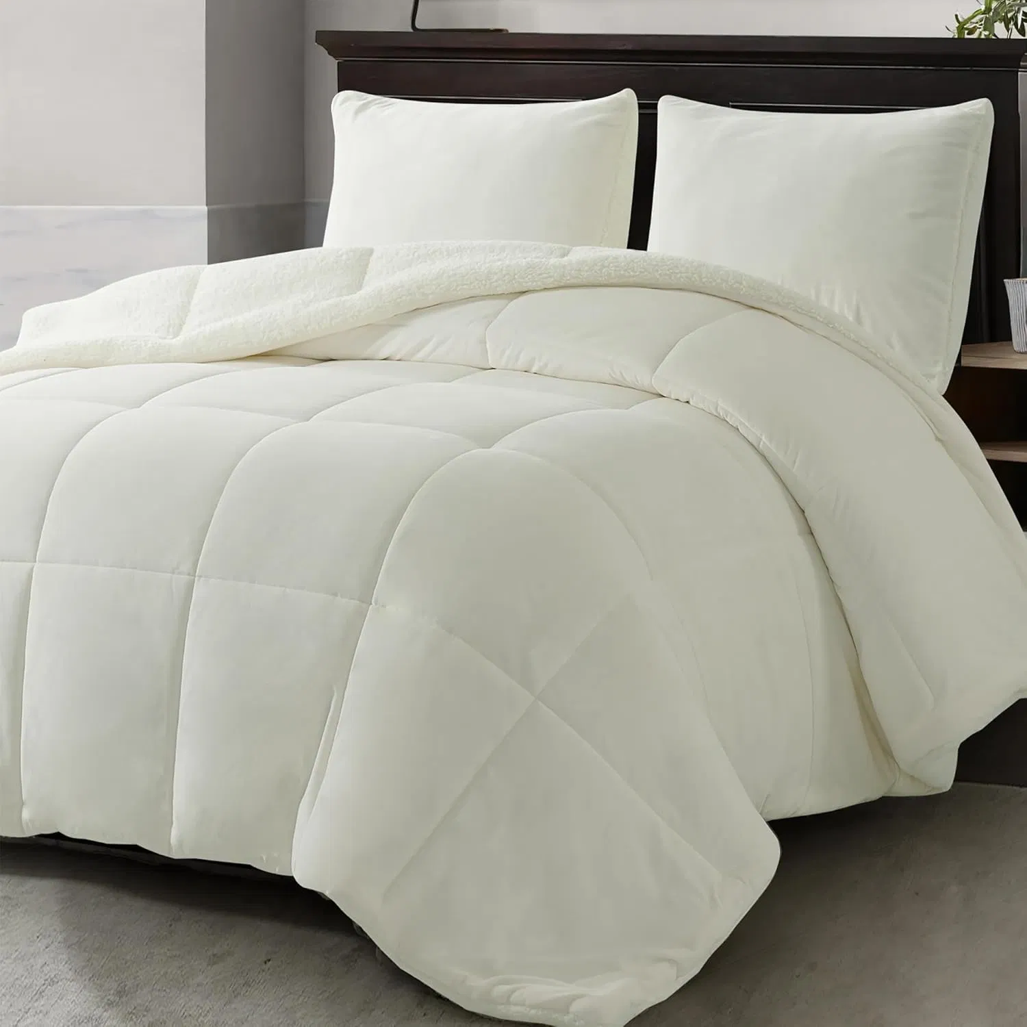 Custom Logo Sherpa Blanket Set - Luxurious Minky & Fleece