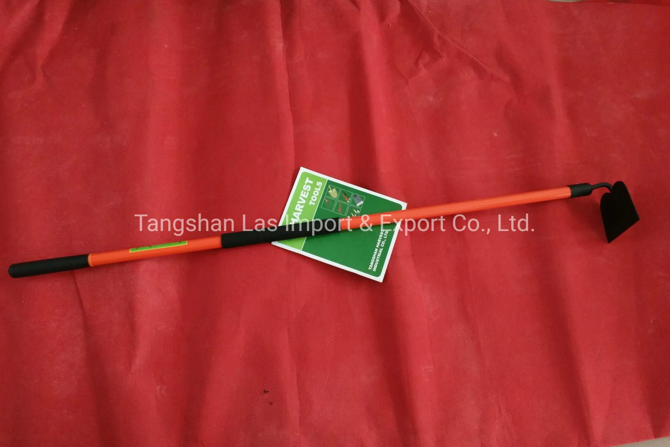 Garden Hoe Steel Hoe with Fiberglass Handle Flat Hoe Grass Hoe