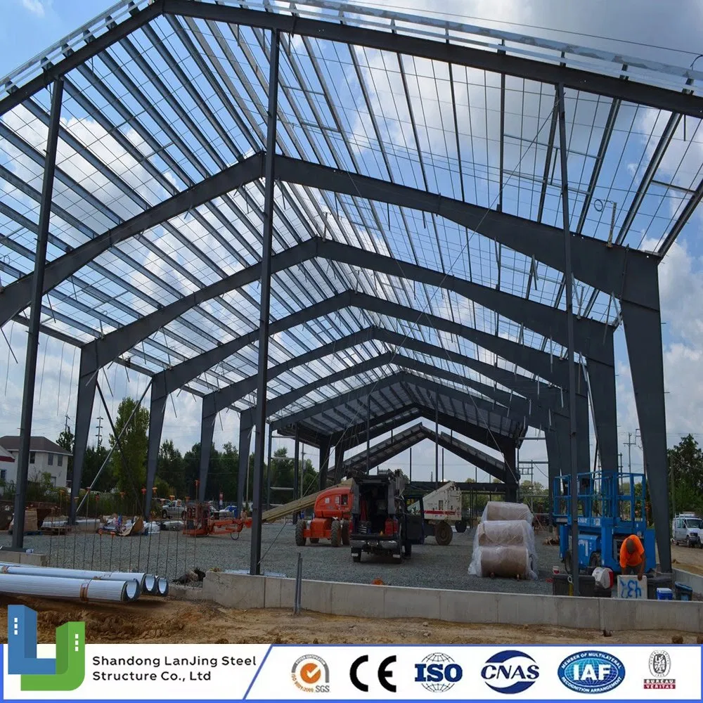 Durable Metal Shed Steel Structures Warehouse Prefabricated Building for Morocco/Sudan/Ivory Coast